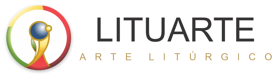 lituarte-arte-religioso-logosimbolo-horizontal Logosímbolo horizontal de Lituarte Arte Litúrgico, fabricantes de artículos religiosos en Colombia.